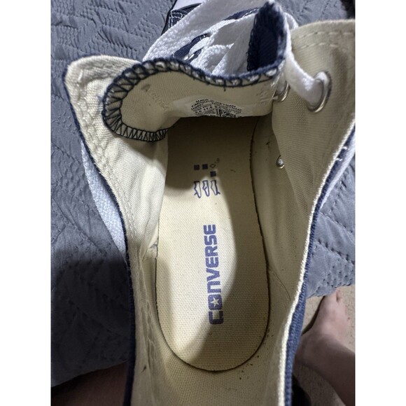 Converse All Star Chuck Taylor Canvas Navy Men9.5/Women 11.5 Causal Classic - Picture 7 of 8